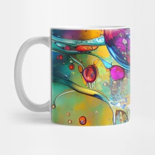 Floating inside the Rainbow Mug